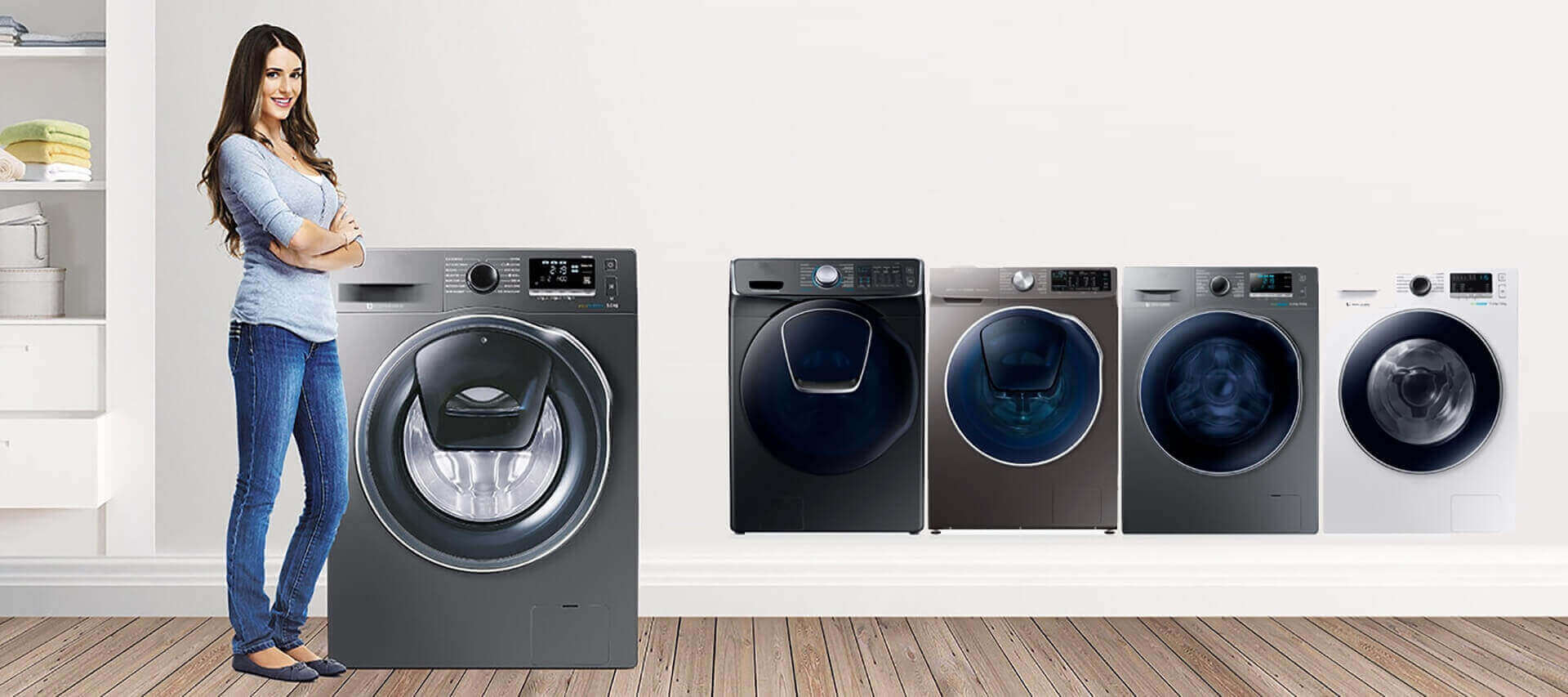 Instalação para máquina de Lavar LG
